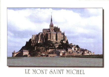 Carte postale : le Mont-Saint-Michel - Manche - Basse-Normandie - France (25k)