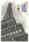 Carte-maximum : la m�tallurgie - la Tour Eiffel (27 k)