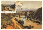 Carte-maximum : � Le Pont de Narni �, tableau de Camille Corot (29 k)