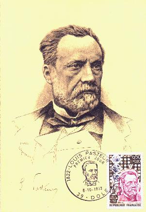 Carte-maximum : Louis Pasteur (23 k)