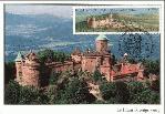 Carte-maximum : le Haut Koenigsbourg - Bas-Rhin - Alsace - France (40 k)