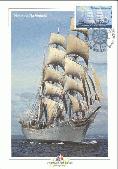 Carte-maximum : l'Armada du Siecle - voilier Statsraad Lehmkuhl (46 k)